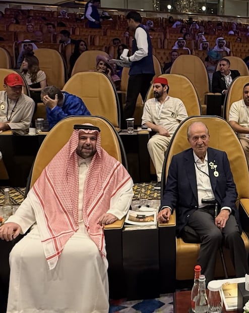 Juan Carlos I en Dubái World Cup 2025 / Foto: X