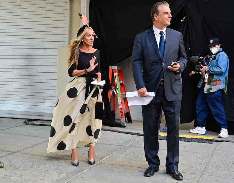 ¡Las primeras fotos de Carrie Bradshaw y Mr. Big en "And just like that"!