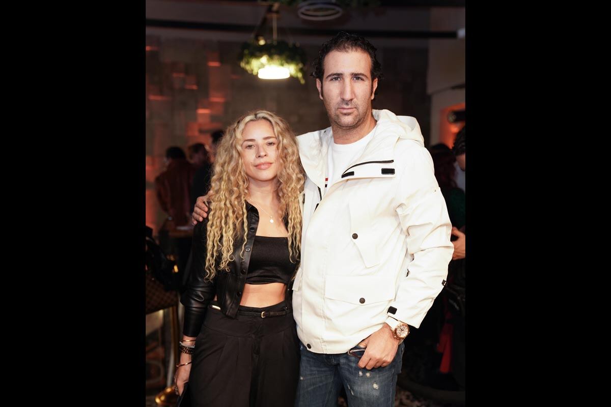 Carlotta Herrera e Isaac Mugrabi. (Foto: Héptor Arjona para VIP)