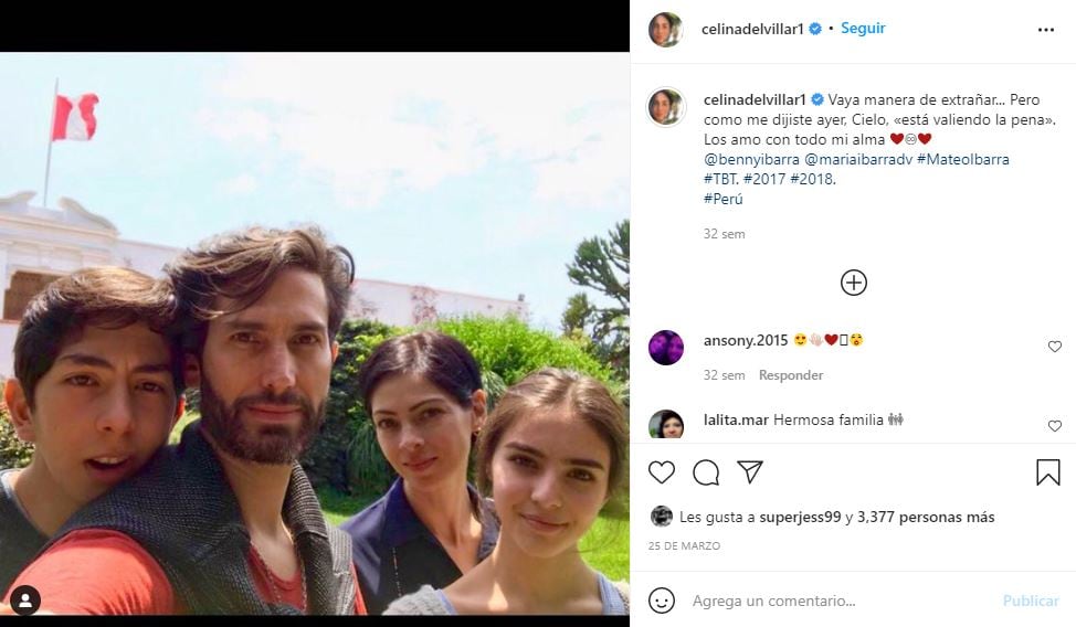 Celina del Villar y Benny Ibarra cumplen 19 años de casados