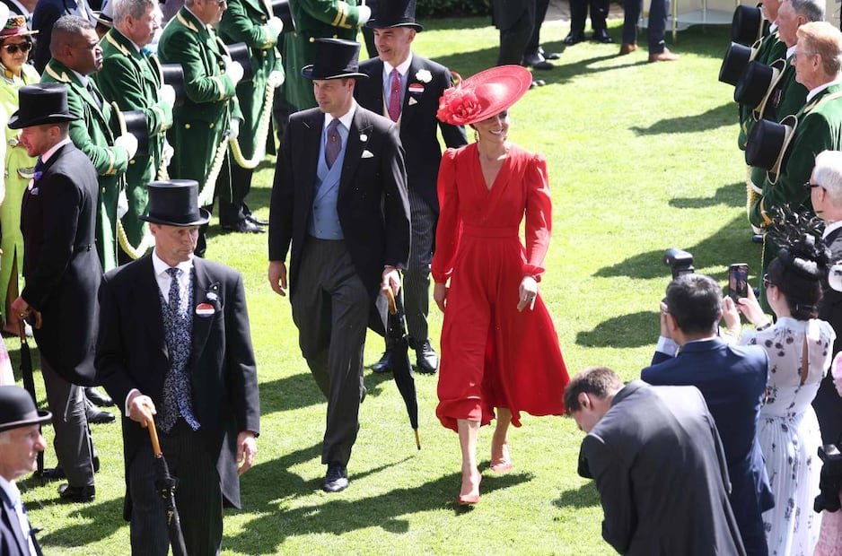 Kate Middleton en el penúltimo día del Royal Ascot 2023 / AFP