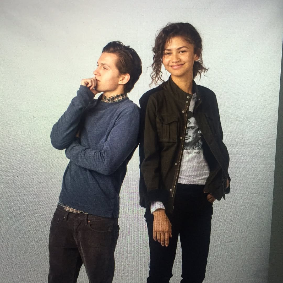 Tom Holland y Zendaya. (Foto: Instagram)