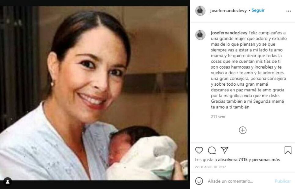 José Emilio, hijo de Mariana Levy, hizo llorar a Ana Bárbara con sentido mensaje el Día de las Madres