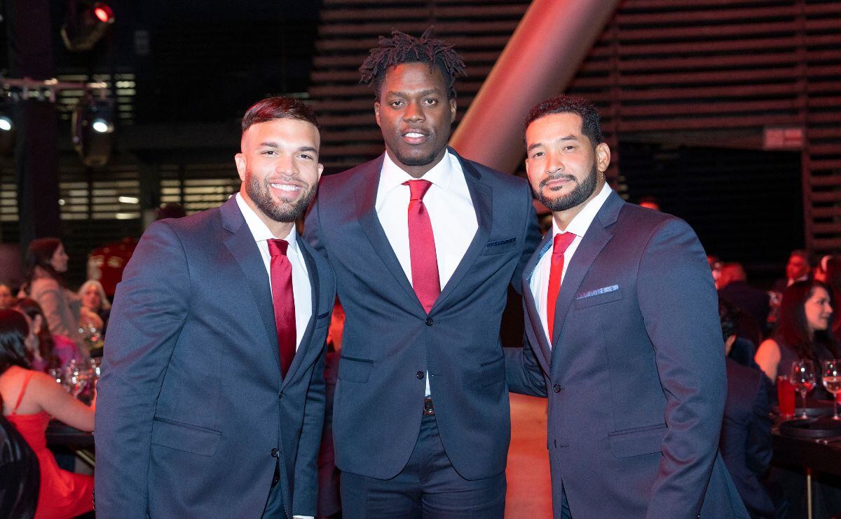José Marmolejos, Aristides Aquino y Agustín Murillo / Foto: Héptor Arjona