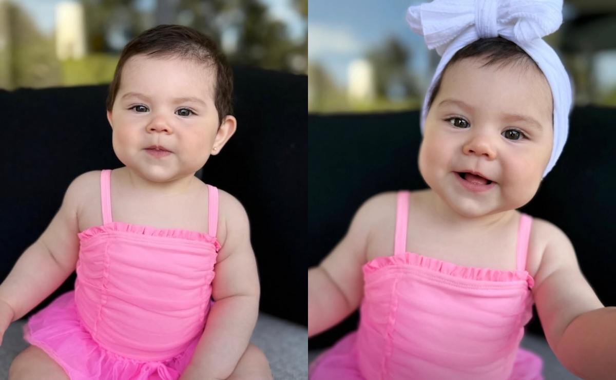 Eva Victoria y María Fernanda, hijas de Saúl Álvarez y Fernanda Gómez / Foto: Instagram