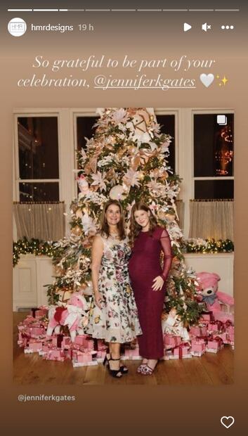 Así fue el super elegante baby shower de Jennifer, hija de Bill Gates 