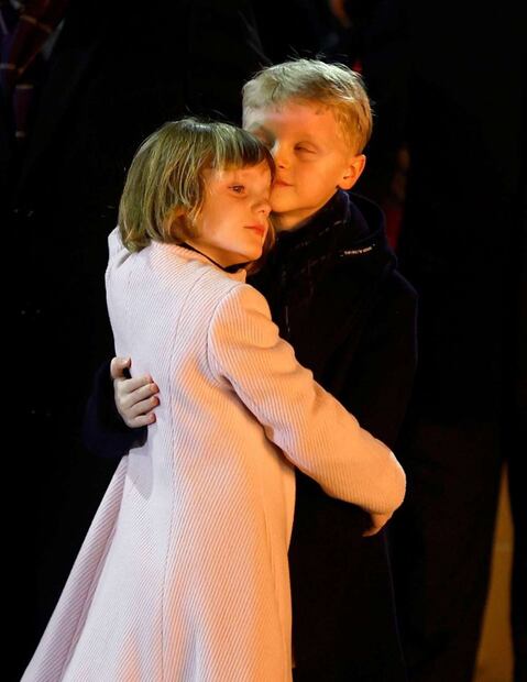 Las conmovedoras fotos de Gabriela y Jacques de Mónaco ¡amor de hermanos!
