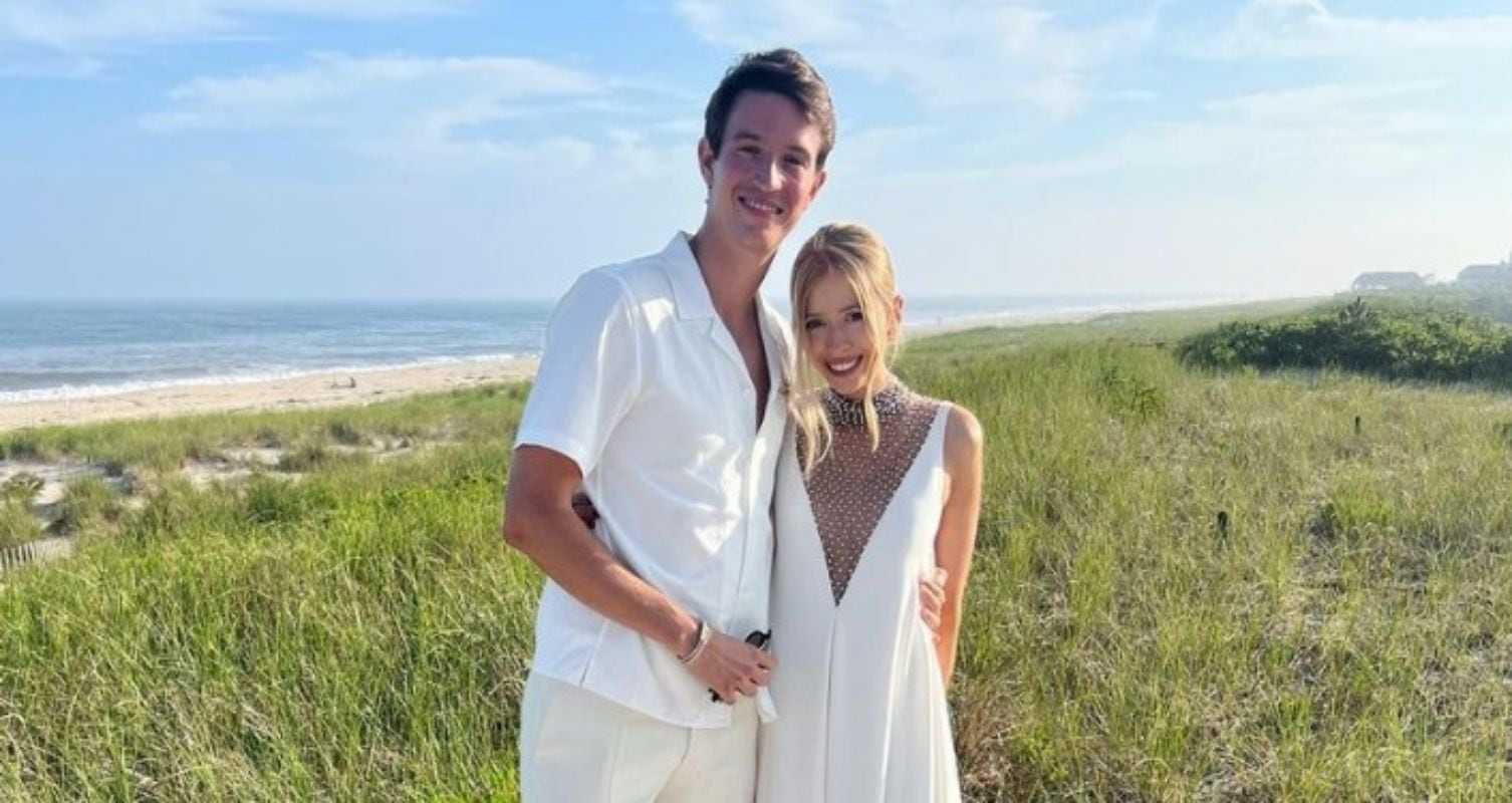 Alexandre Arnault y su esposa / instagram:  @alexandrearnault