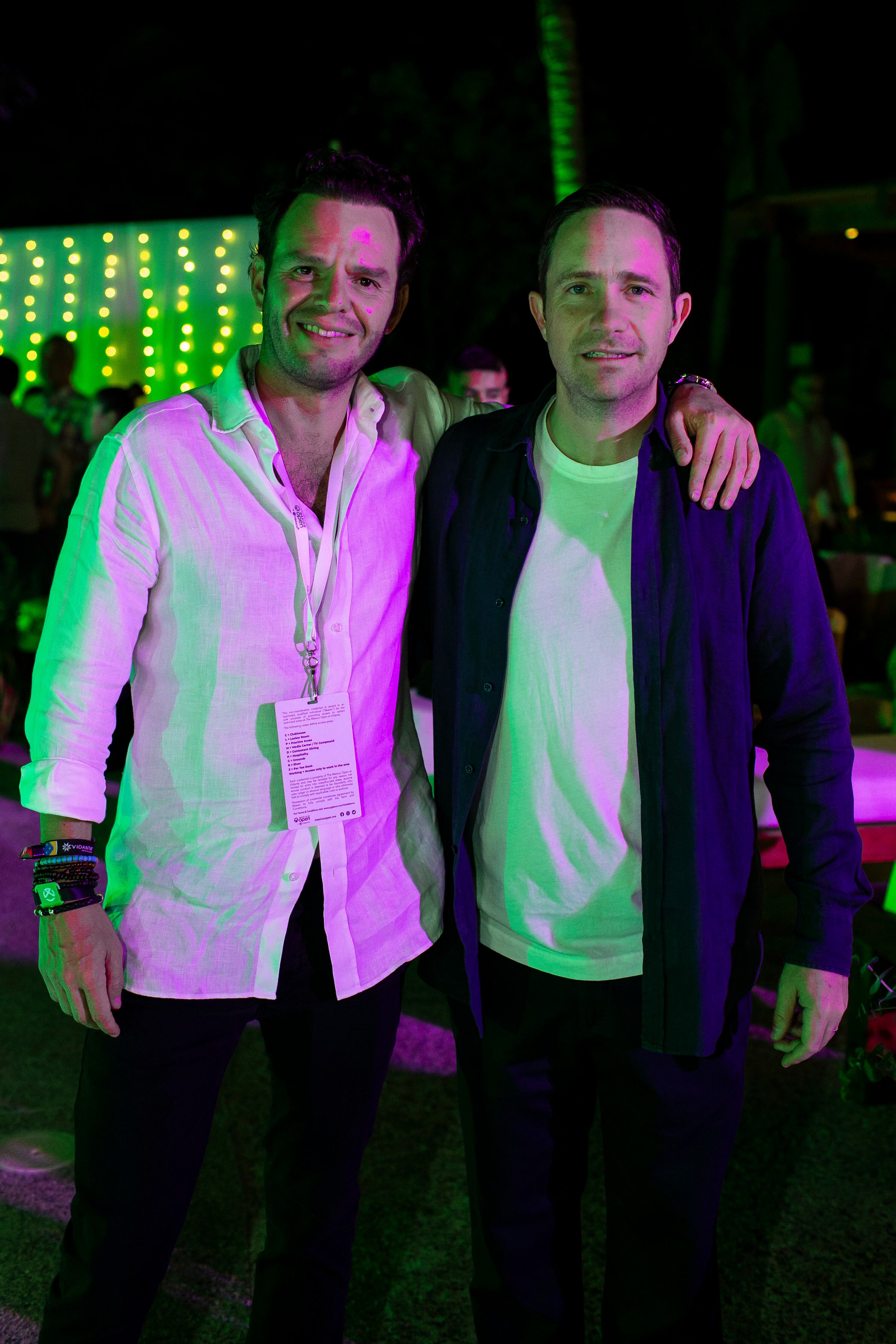 Poncho Regalado y Benjamín Salinas. (Foto: Esteban Torreblanca)