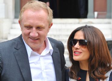 Salma Hayek celebra que grupo Kering, de François-Henri Pinault, prohíba el uso de pieles