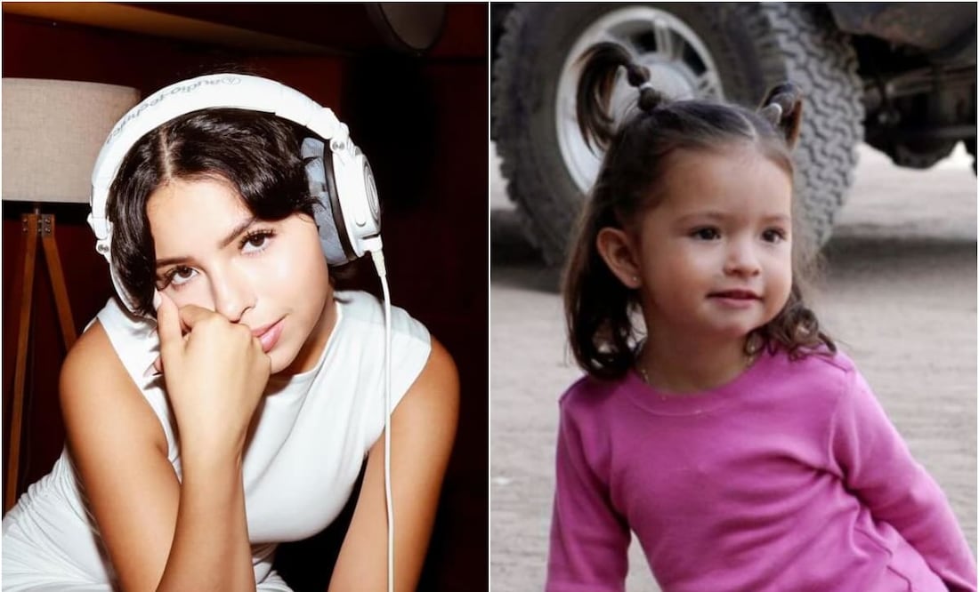 Así ha cambiado Ángela Aguilar con el paso del tiempo / Fotos: Instagram