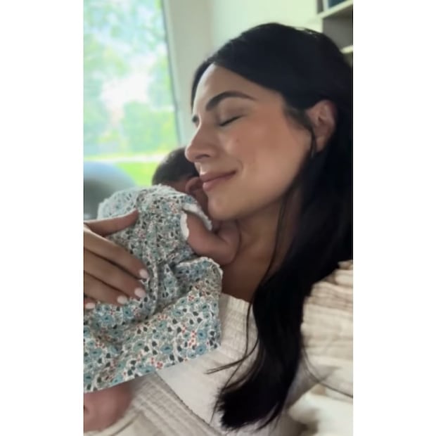 Ana Brenda Contreras y su bebé Aria / Foto: Instagram