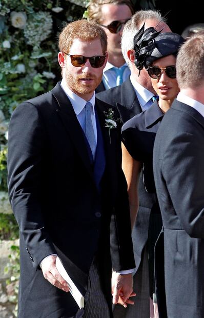 Meghan Markle celebra su cumpleaños en la boda de un amigo del príncipe Harry