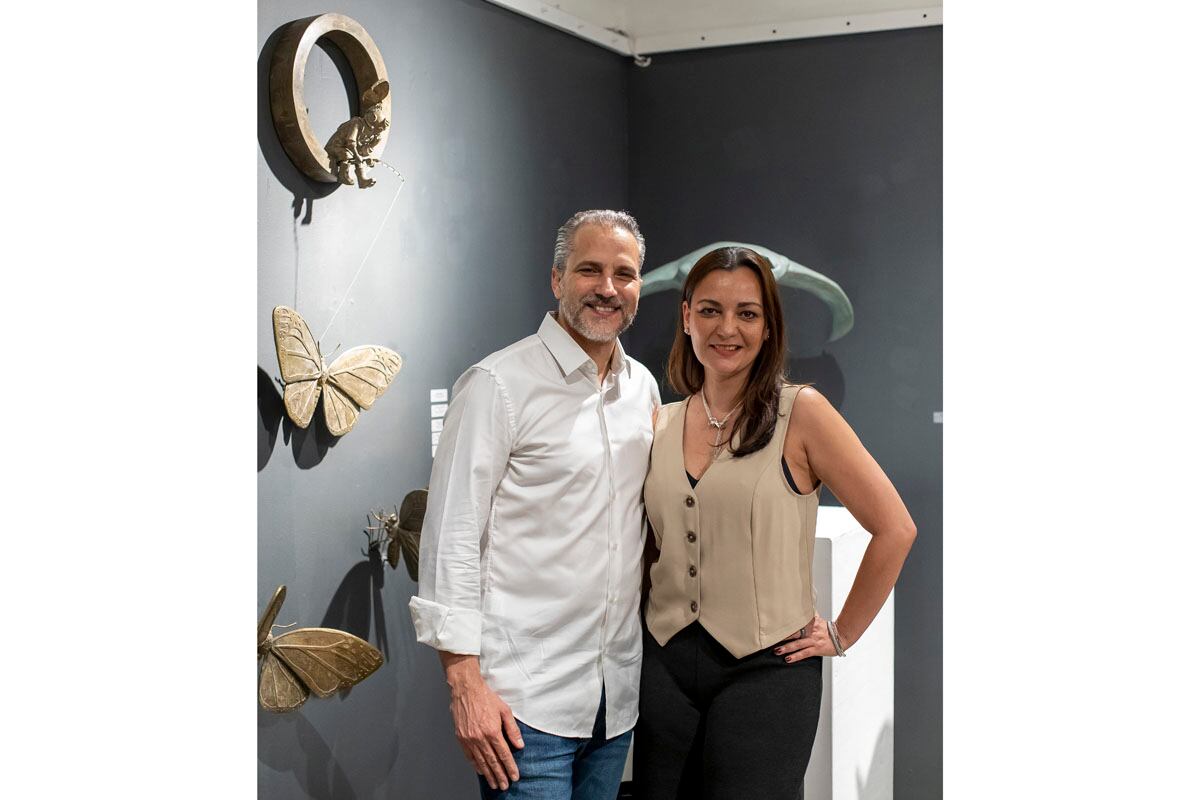 Jorge Gutiérrez y Judith Berna. (Foto: Edgar Silva Fuentes)