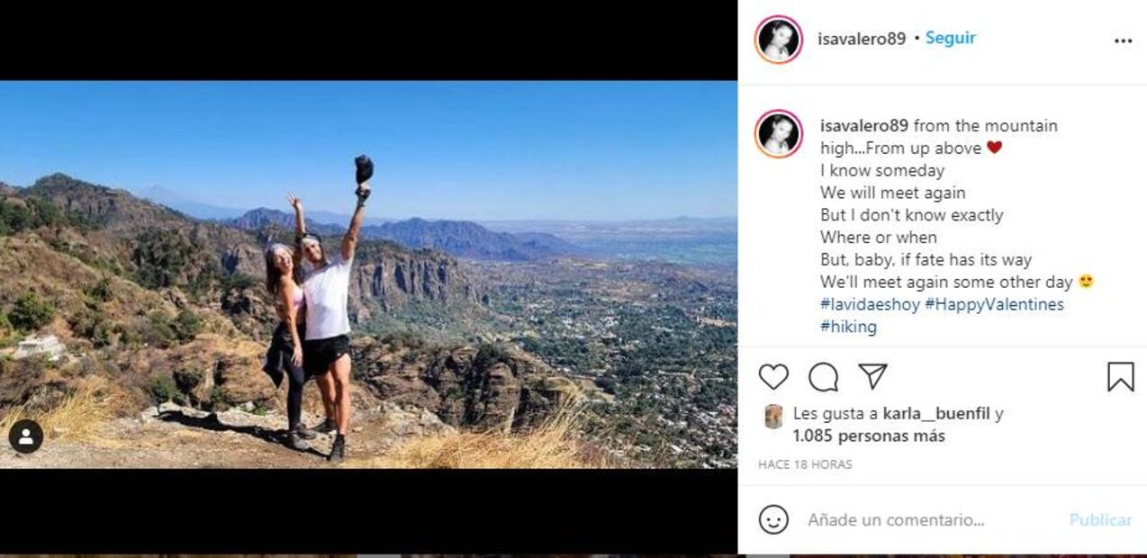 Horacio Pancheri e Isa Valero comparten fotos juntos y reciben críticas