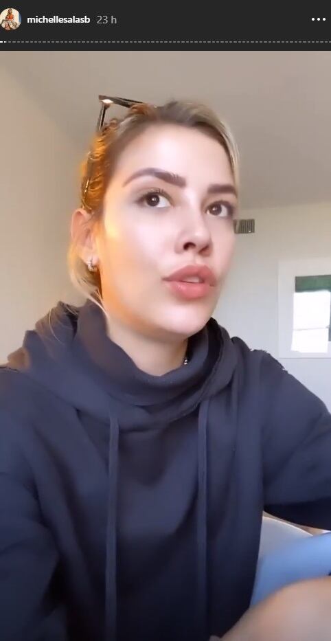 Michelle Salas se aísla para proteger a su familia del coronavirus