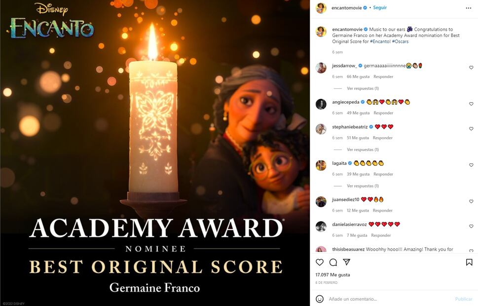 Germaine Franco, la compositora con raíces mexicanas que está nominada al Oscar