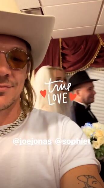 Sophie Turner y Joe Jonas se casaron en boda exprés en Las Vegas