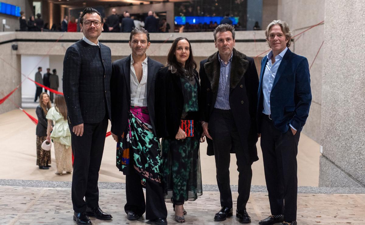 Héctor Pardo, Juan Pablo Jim, Fernanda Domit, Gerardo Sarur y Pedro Domit / Foto: Leonardo Gómez