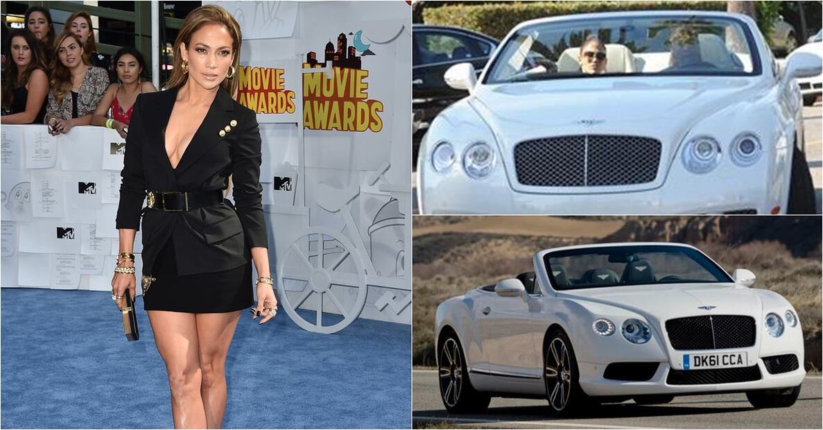 Los lujosos autos de las famosas