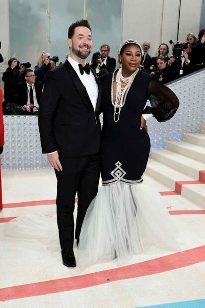 Serena Williams desvela su nuevo embarazo en la Met Gala 2023