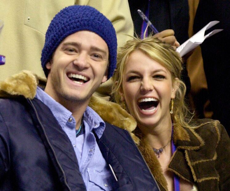 Britney Spears y Justin Timberlake/AP