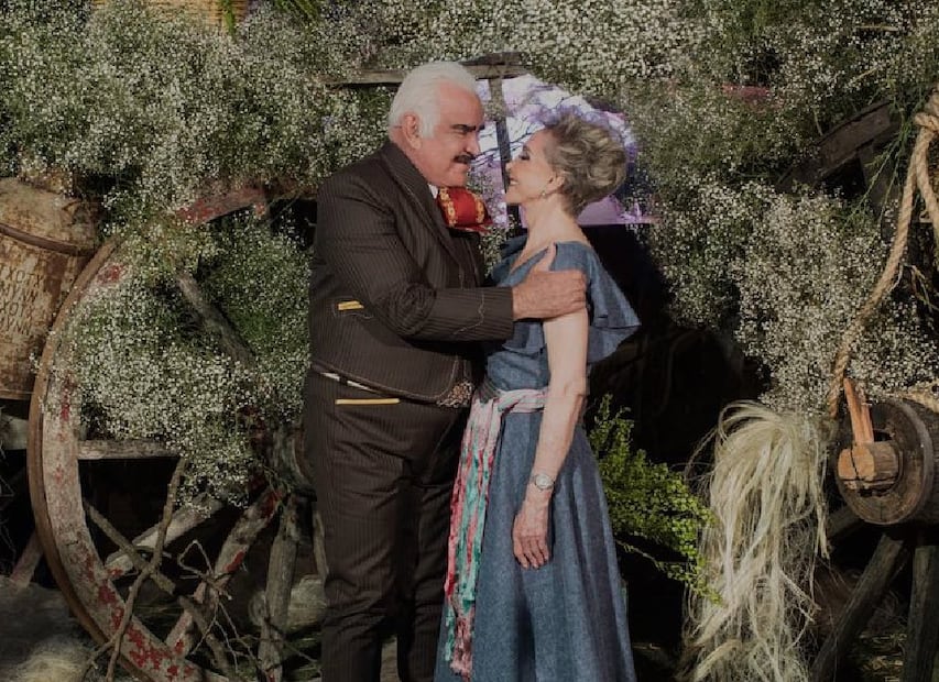 Vicente Fernández y Doña Cuquita / Foto: Instagram