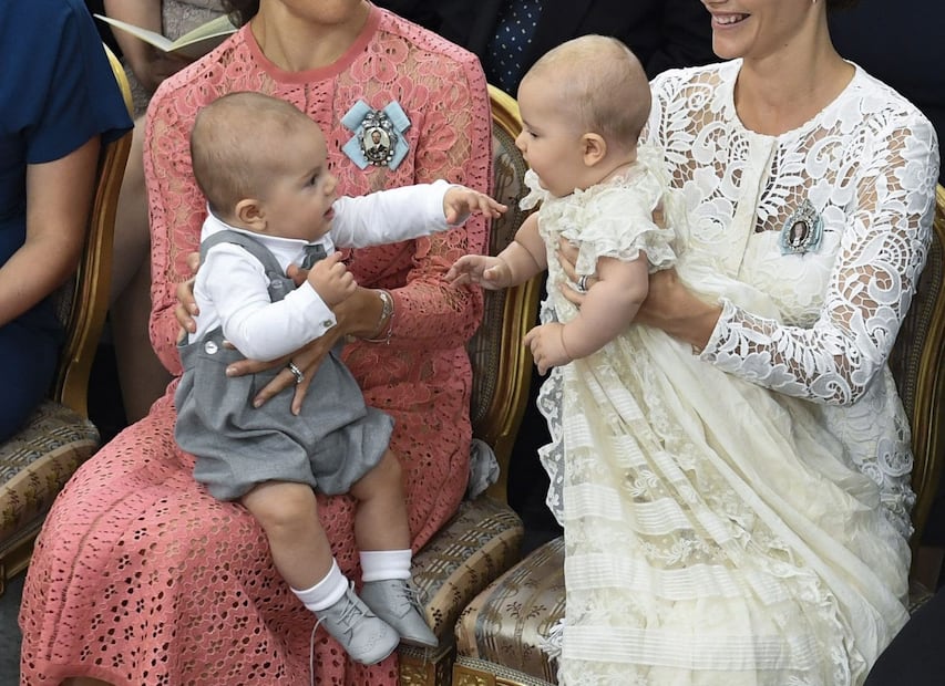 Así fue el bautizo del príncipe Alexander de Suecia