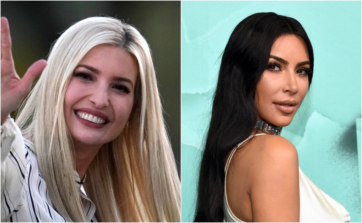 Captan a Kim Kardashian cenando con Ivanka, hija de Donald Trump 