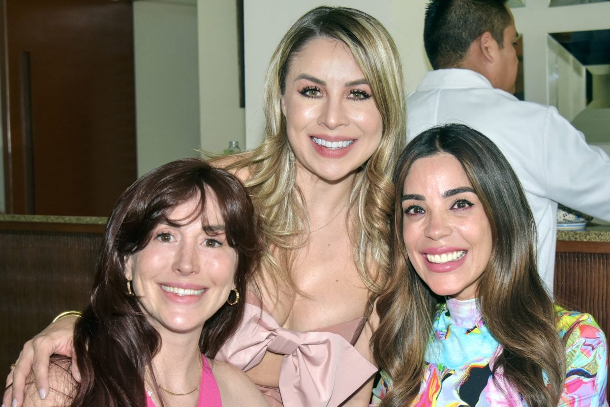 Paola Félix, Blanca Becerril y Diana de Gutiérrez. (Foto: Especial)