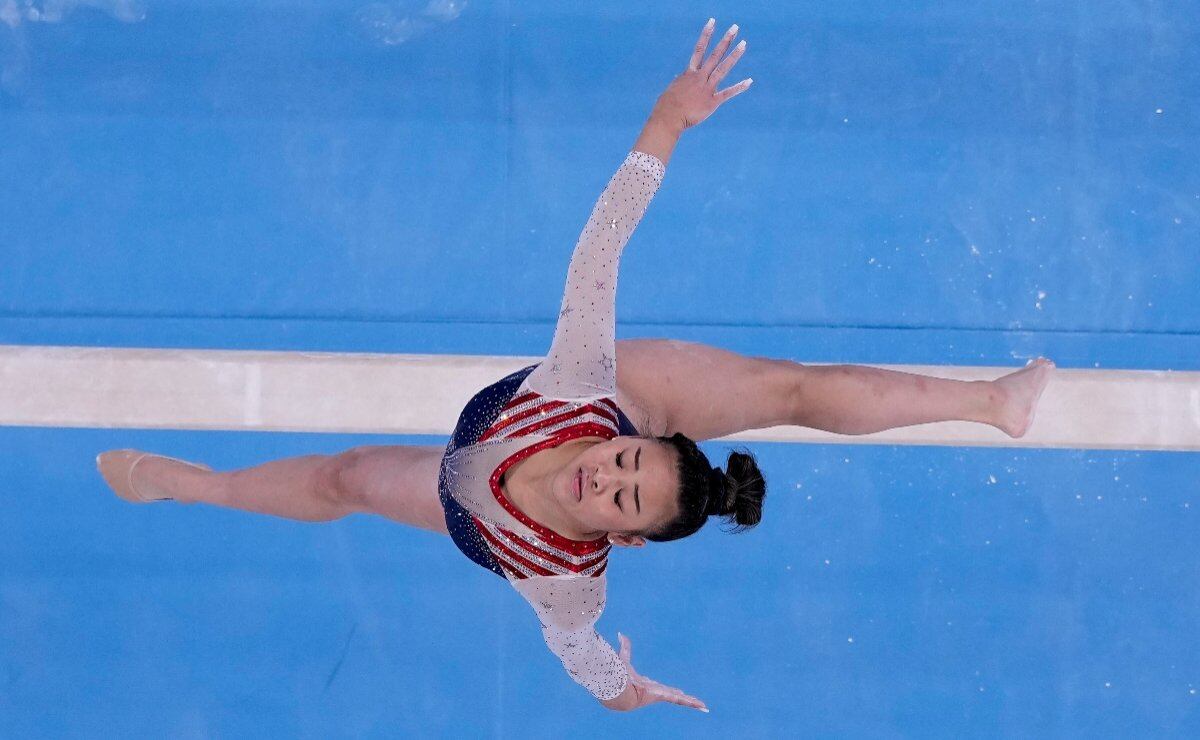 <p>
	Sunisa Lee. (Foto: AP)</p>
