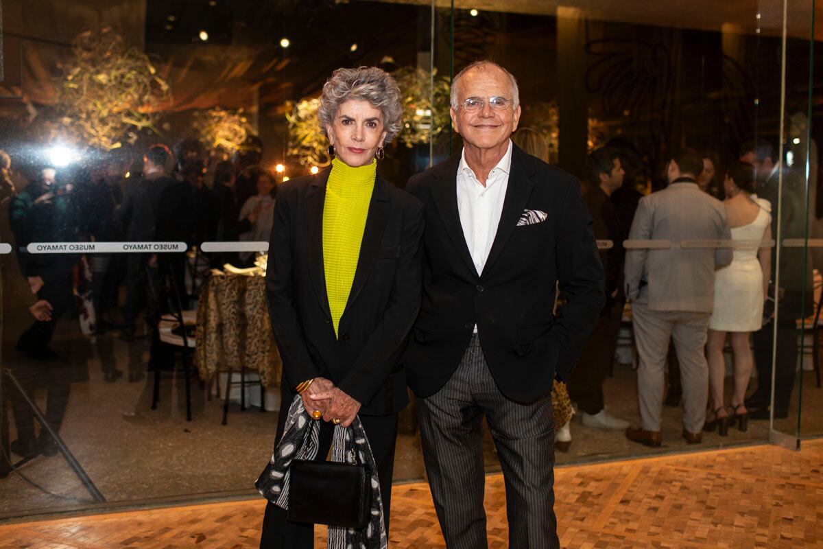 Patricia Ortiz Monasterio y Jaime Riestra. (Foto: Esteban Torreblanca)