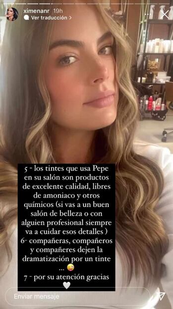 Ximena Navarrete: “Yo nunca haría algo que dañe a mi bebé”
