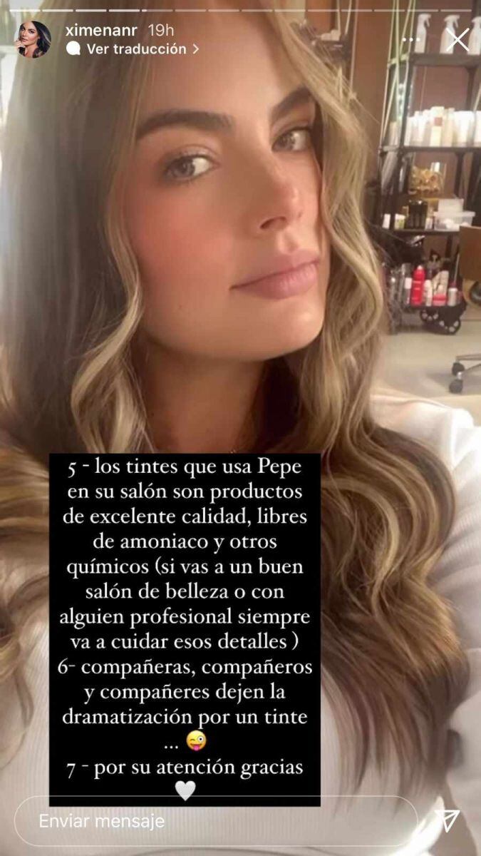 Ximena Navarrete: “Yo nunca haría algo que dañe a mi bebé”
