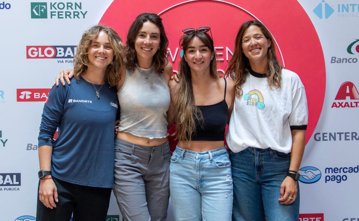 Eugenia Mendez, Ana Lucia Valencia, Andrea Gutierrez y Lucila Muriel / Foto: Angelica Chema