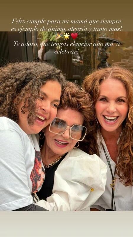 Lucero Mijares, Lucero León y Lucero / Foto: Instagram
