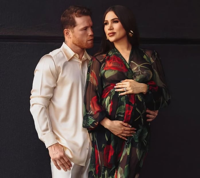 Saúl 'Canelo' Álvarez y su esposa Fernanda Gómez / Foto: Instagram