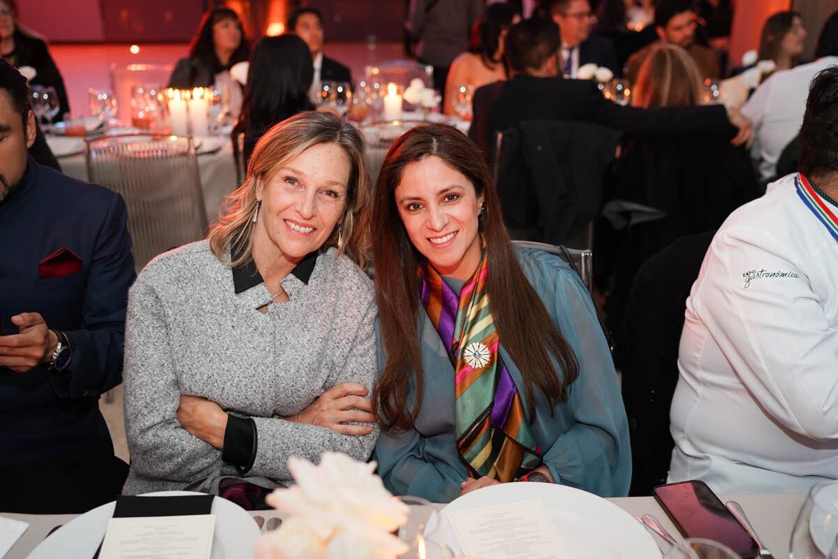 Nadine Santoro y Alejandra Ríos. (Foto: Leonardo Gómez)