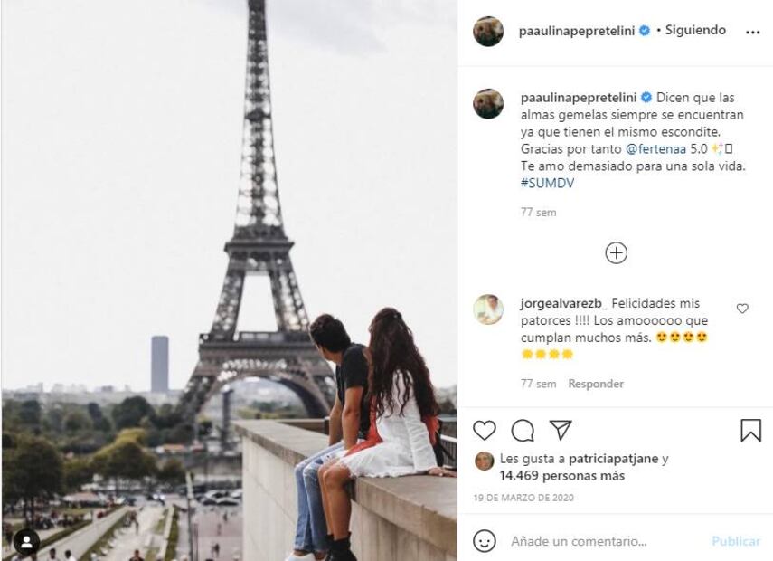 La tierna historia de amor de Paulina Peña y Fernando Tena