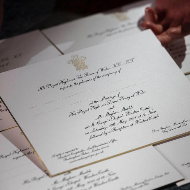 La vajilla conmemorativa de la boda del Príncipe Harry y Meghan Markle