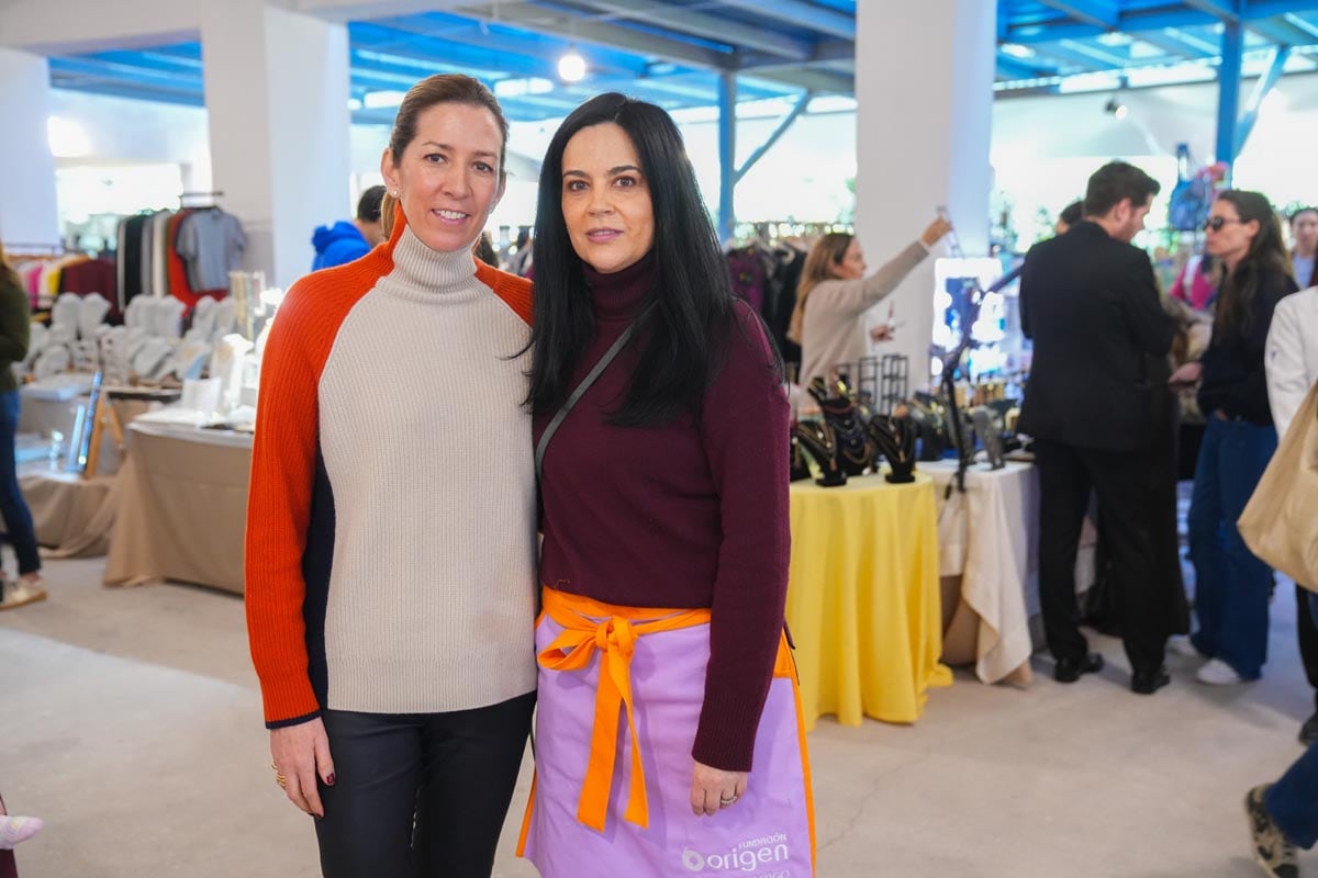 Laura Laviada y Alejandra Gómez. (Foto: Leonardo Gómez)