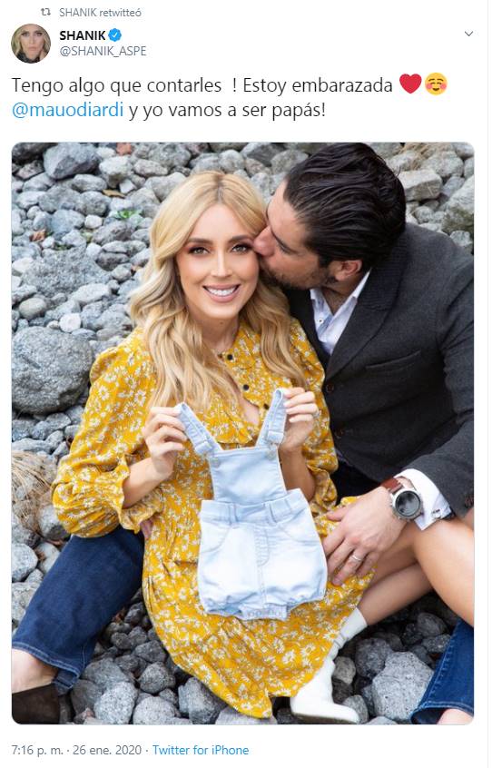 La conductora Shanik Aspe sorprende con una bella noticia ¡está embarazada!