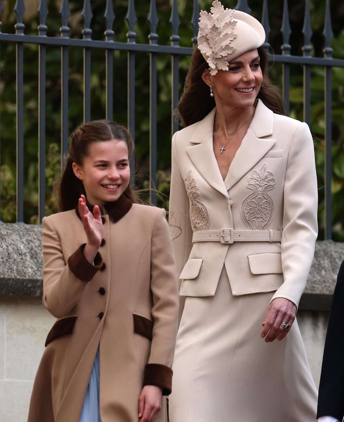 Kate Middleton junto a su hija, la princesa Charlotte / Foto: EFE