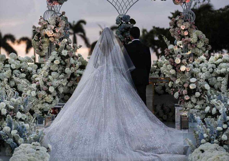 Tiffany Trump en su boda / Foto: Instagram