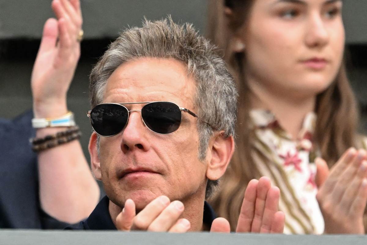 Ben Stiller en Wimbledon 2026 / Foto: AFP