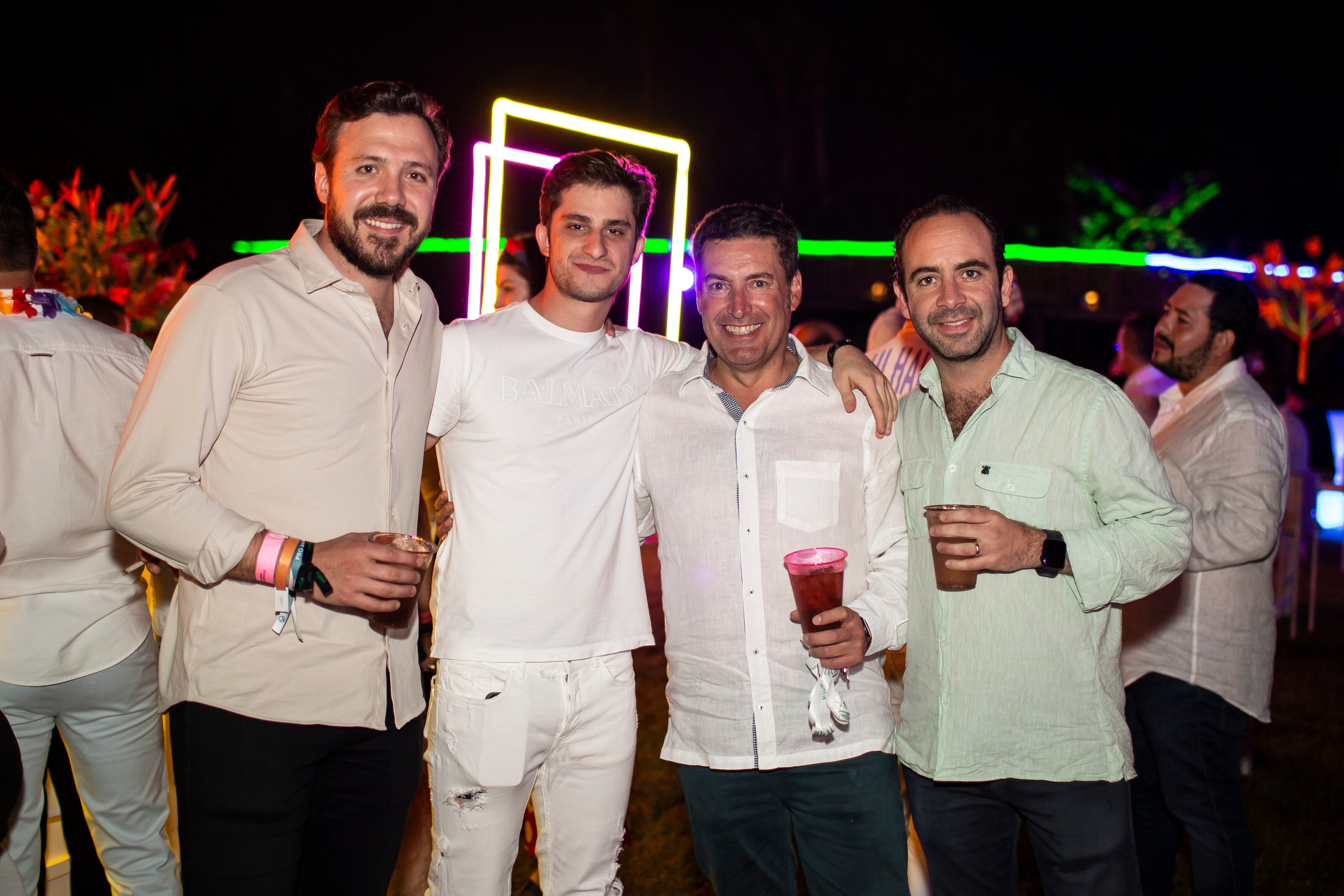 Jaume Romagosa, Edward Sitt, Enrique del Prado y Pablo Espinosa. (Foto: Esteban Torreblanca)