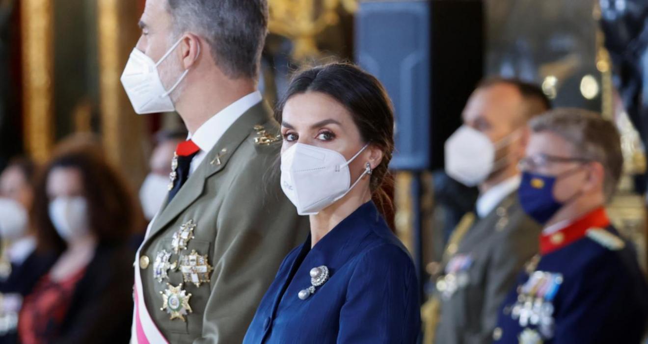 Letizia de España presume nuevo piercing en la oreja