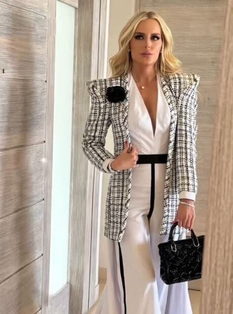 El elegante look de Tania Ruiz en León / Foto: Instagram