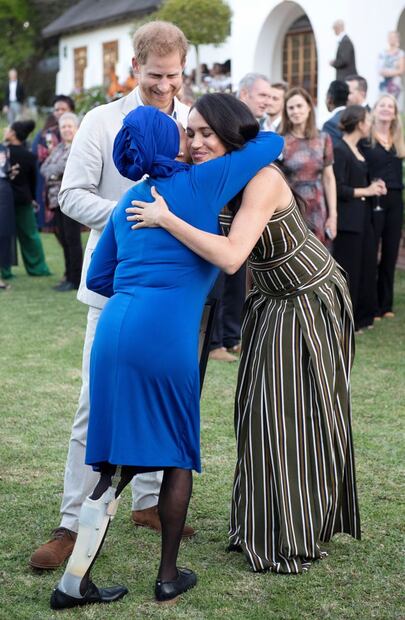 Meghan Markle y el error de maquillaje en su gira por África