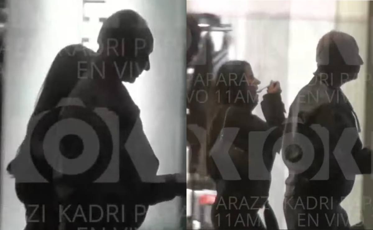 Erik Rubín fue captado junto a una misteriosa mujer / Foto: YouTube Kadri Paparazzi